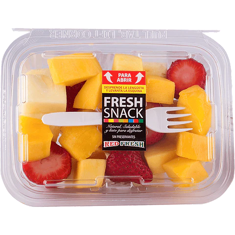 Shopped fruit mix Mango-Strawberry-Pineapple 400 g