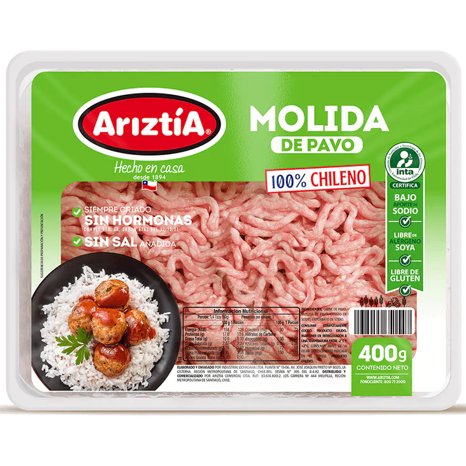Peru moído 400 g 1