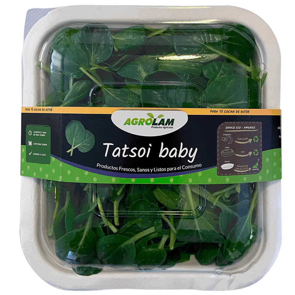 Caixa de bebê Tatsoi 120 g 1
