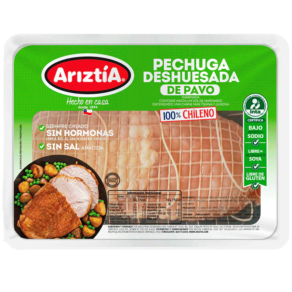 Boneless turkey breast in mesh kg 1