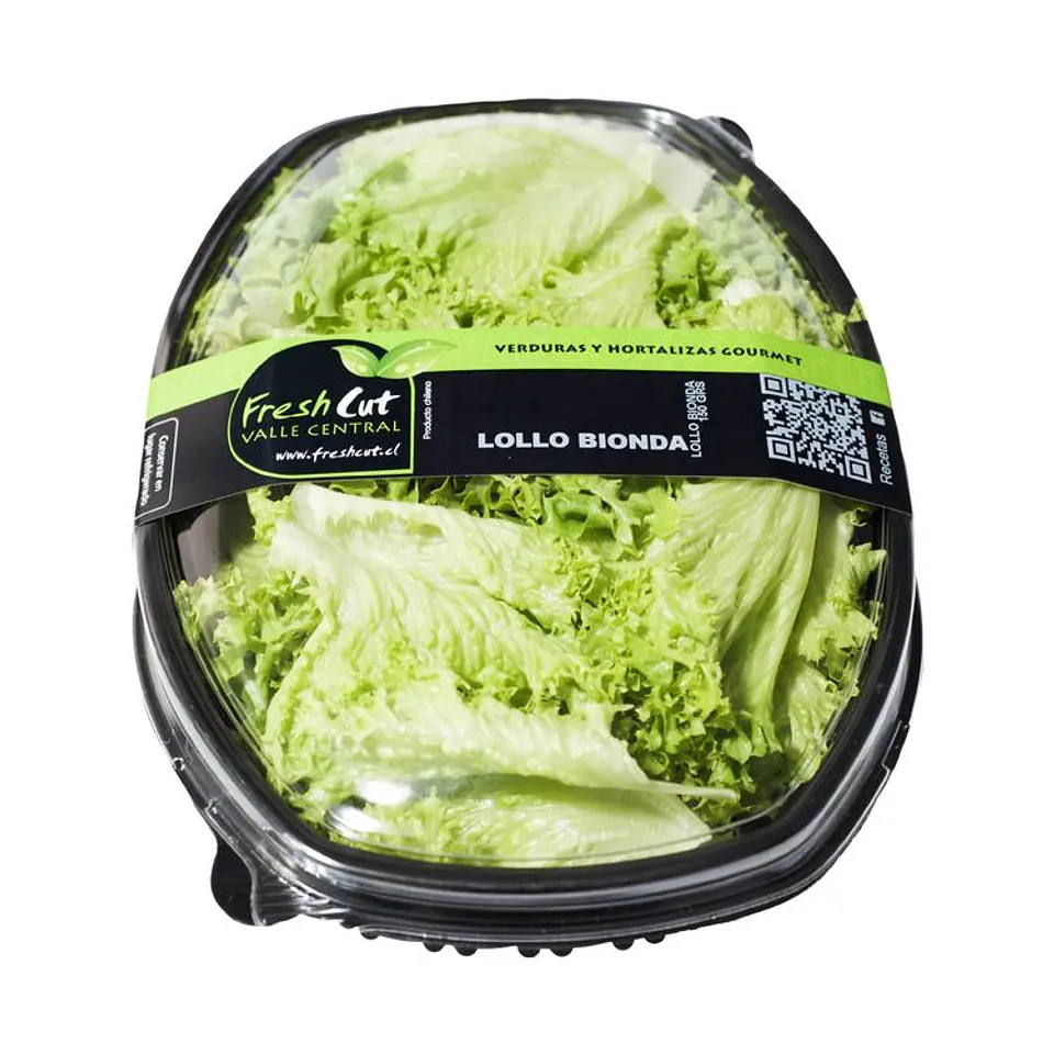 Alface Fresca Cortada Lollo Bionda 150 g 1