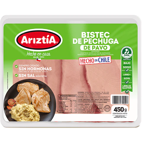 Turkey fillet steak 450 g