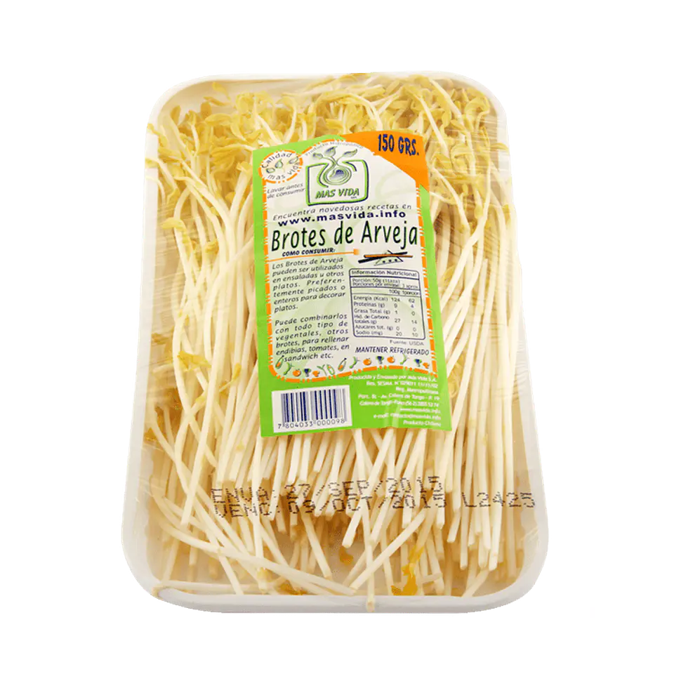 Brotos de ervilha 150 g 1