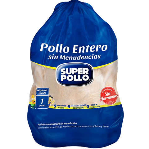 Fresh whole chicken per unit