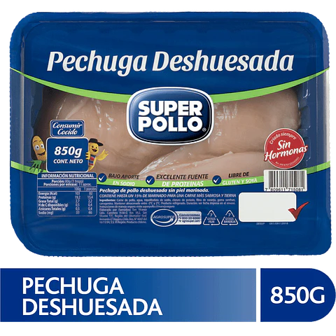 Boneless breast 850 g