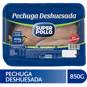 Pechuga deshuesada 850 g