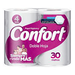 PAPEL HIGIENICO CONFORT 30 MT