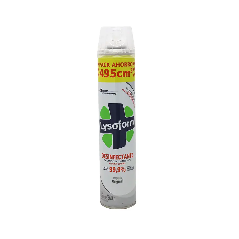 desinfectante aerosol lysoform 495 ml 1
