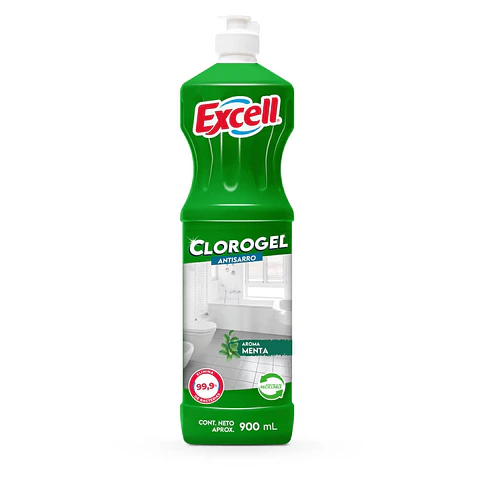 cloro gel  excell 900 ml