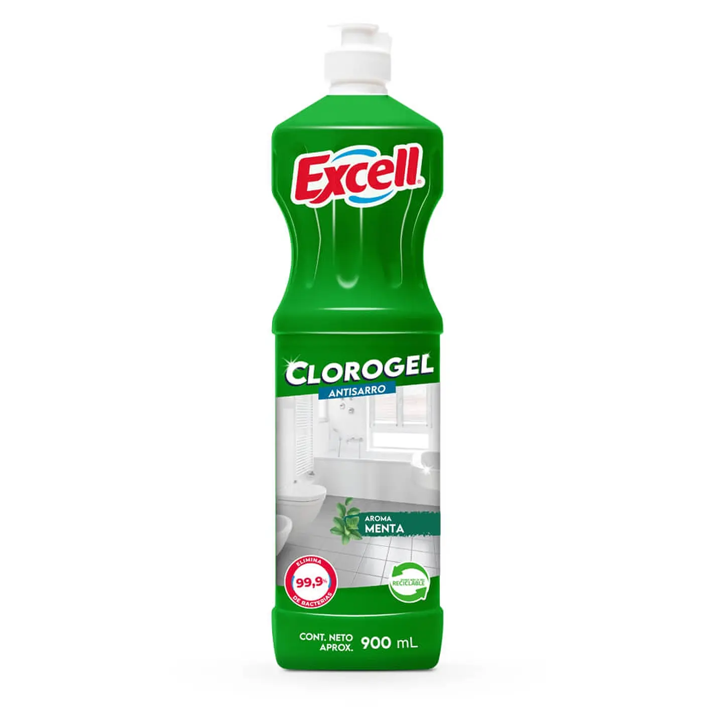 cloro gel  excell 900 ml 1