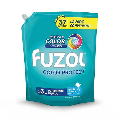 detergente liquido fuzol 3 lt