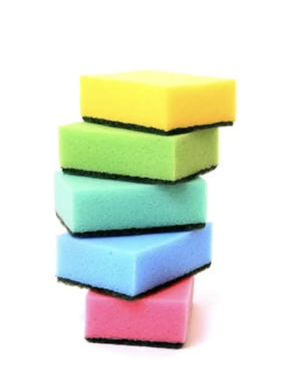esponja color abrasiva - 10 un 1