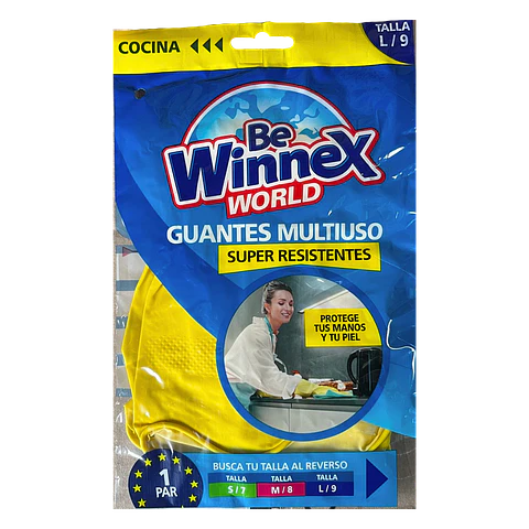 guante de limpieza winnex - 1 par