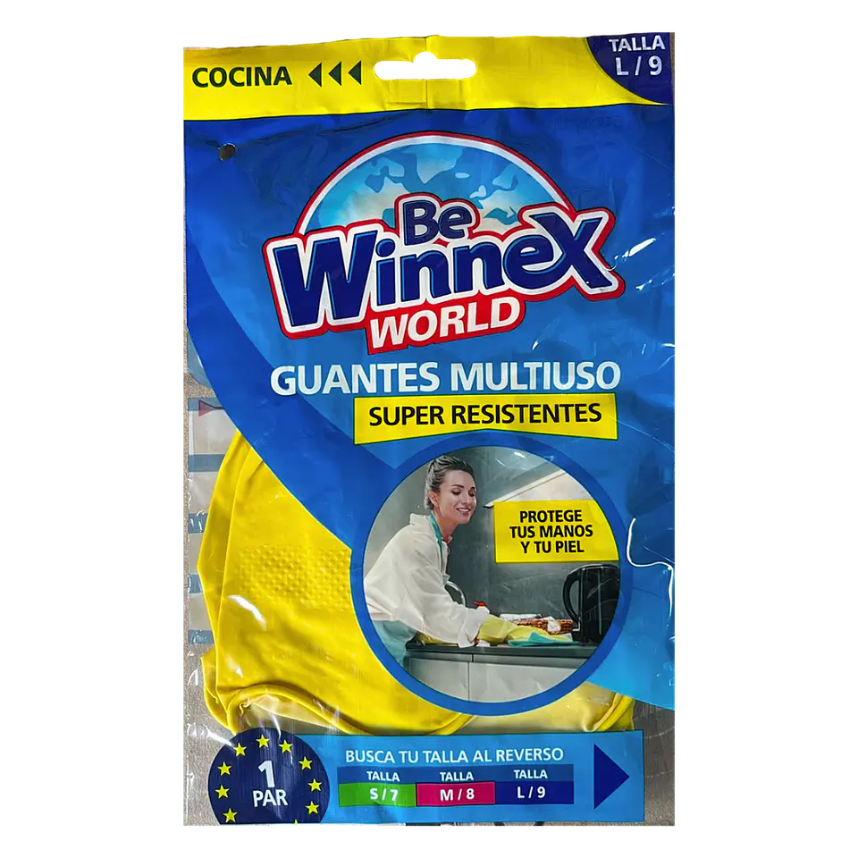 guante de limpieza winnex - 1 par 1
