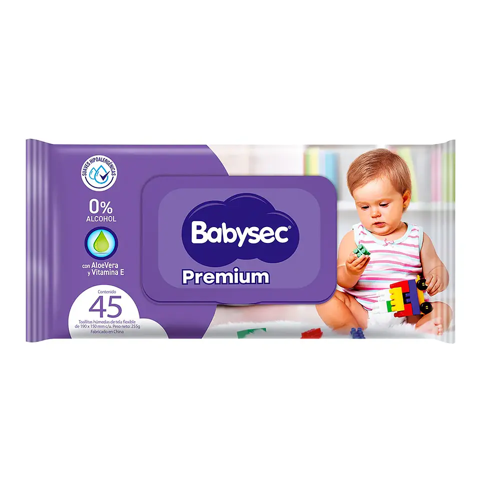 toalla de bebé babysec - 45 un 1