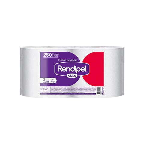 toalla Rendipapel 250 mt x 2 un