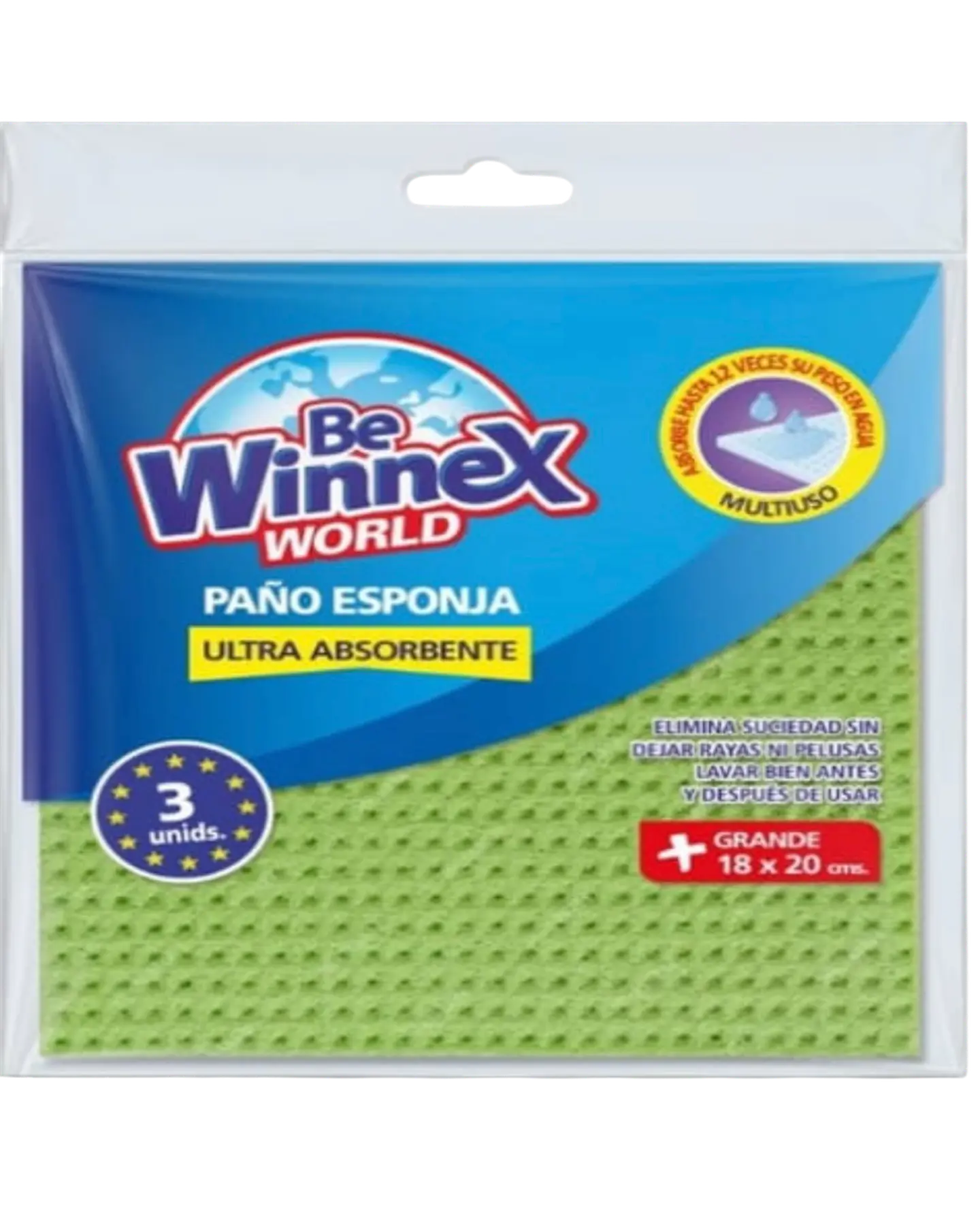 paño esponja wimmex 3 un 1