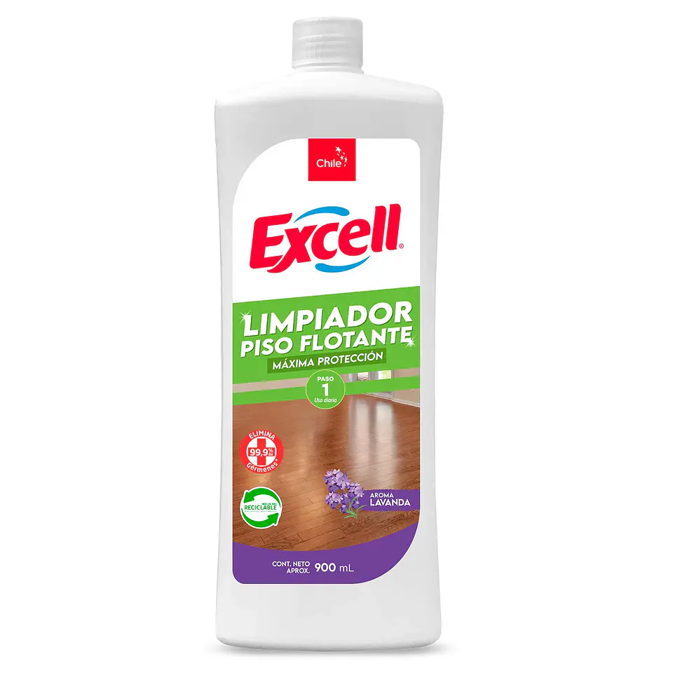 limpiador piso flotante  excell 900 ml 1