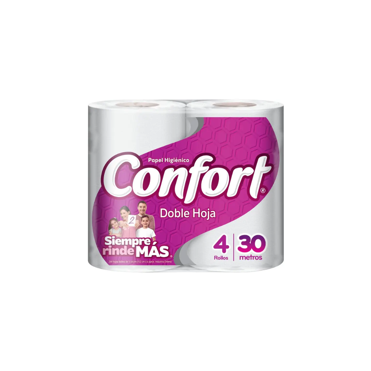 papel higiénico confort - 30 mtx4 1
