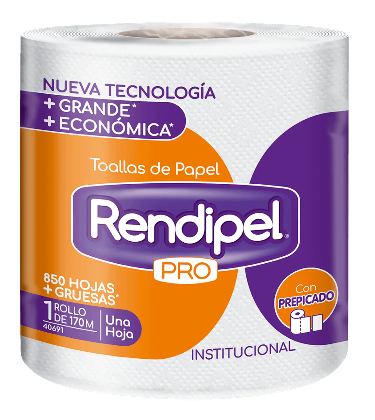 Toalla de papel Rendipel 170 mts.  1