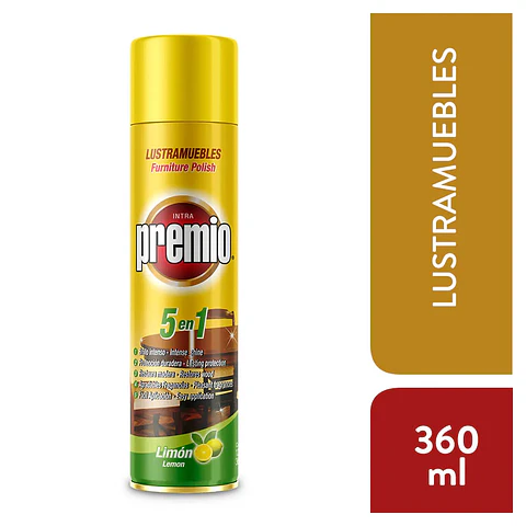 Lustra muebles aerosol Premio 360ml 
