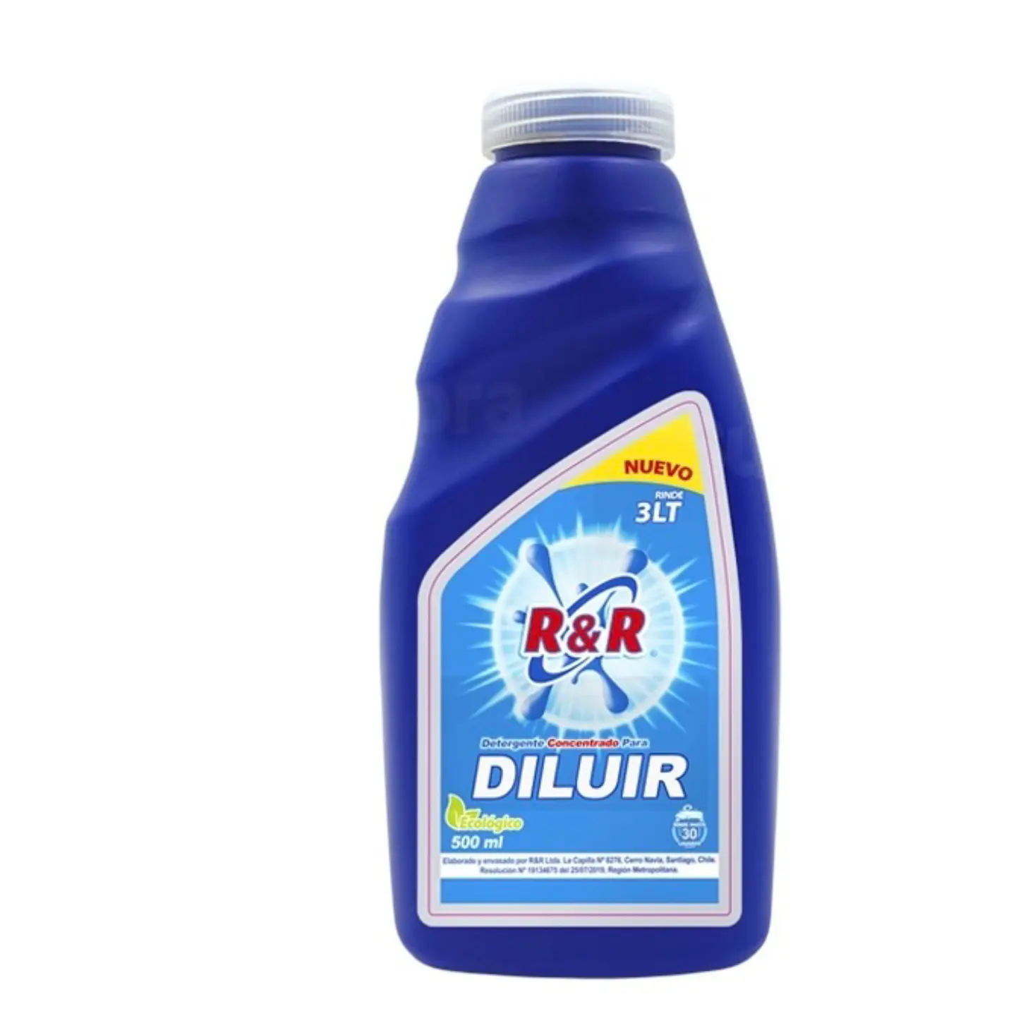 Detergente RyR concentrado diluir 500ml/3lts  1