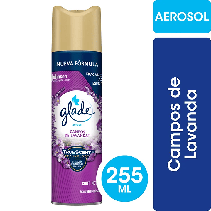 Desodorante ambiental Glade campos de lavanda 255ml  1