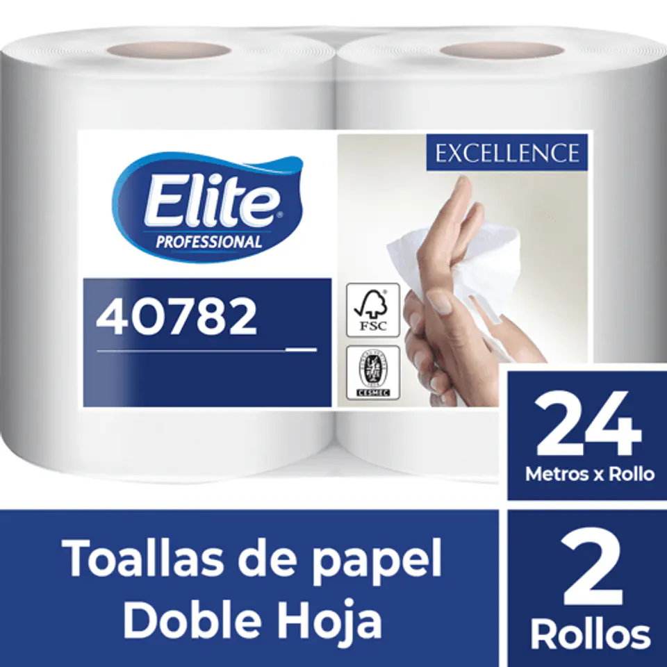 Toalla de papel Elite 24mts/ 2un 1