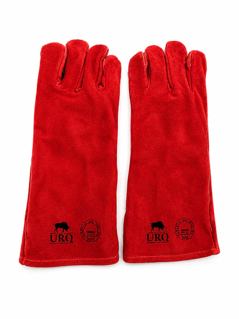 Guante Soldador Rojo