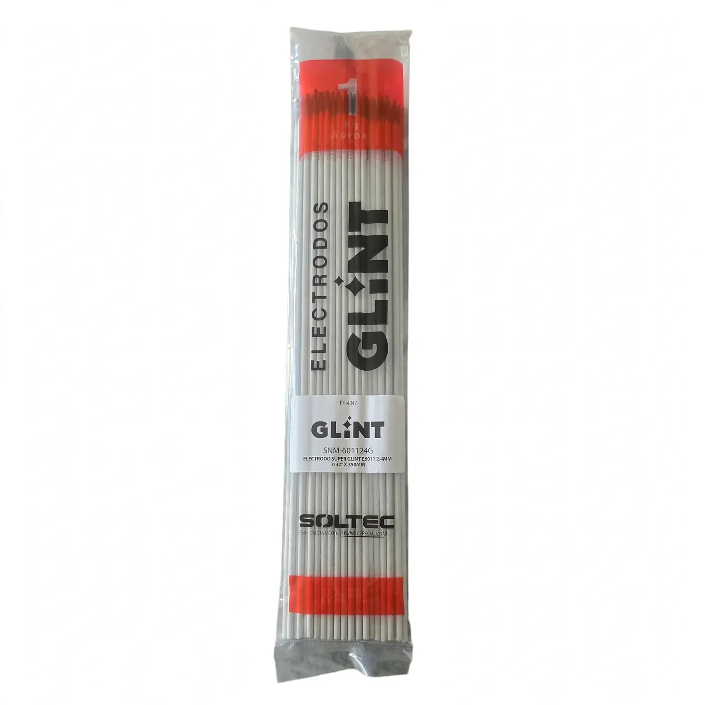 Electrodo Glint 6011 3/32 bolsa 1 kg 1