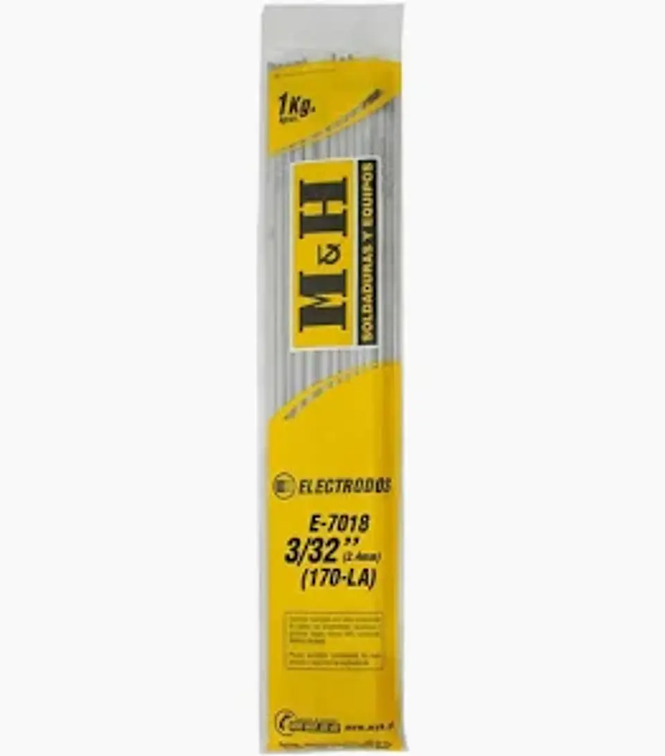 Electrodo MYH 7018 3/32 Bolsa 1 kg. 1