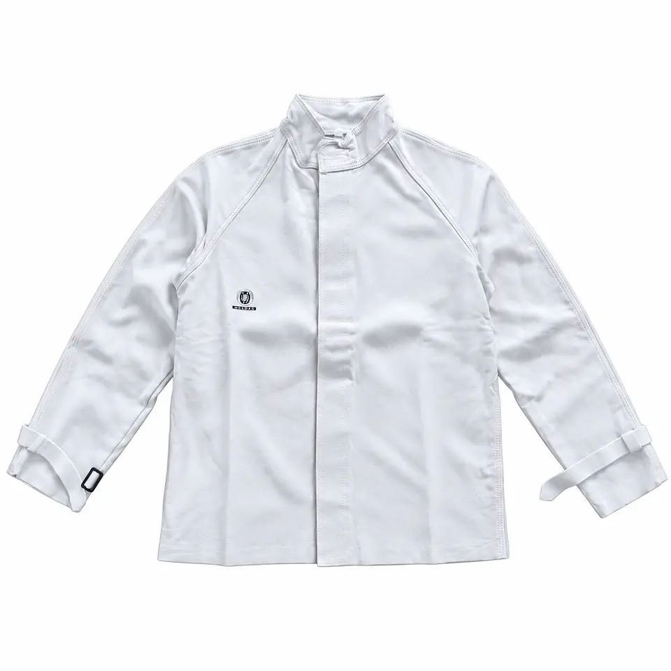 Chaqueta de Soldador de Cuero con Costuras de Kevlar 1