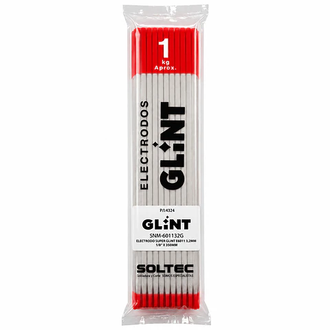 Electrodo Soldadura Glint E6011 1/8" 1 kg