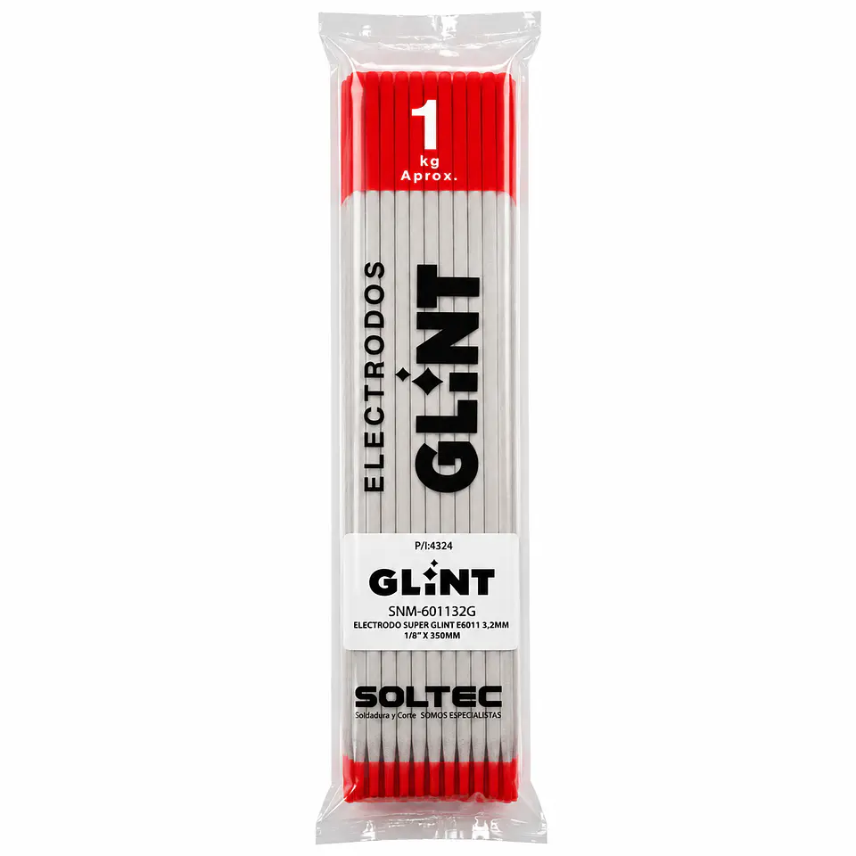 Electrodo Soldadura Glint E6011 1/8