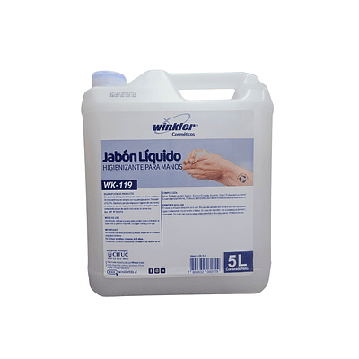 Jabón Líquido Higienizante con Triclosan - 5 Litros