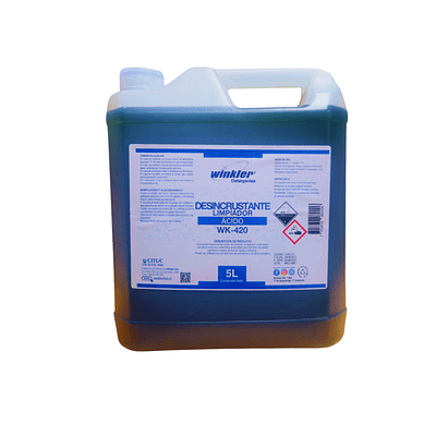 Desincrustante Limpiador Acido Wk-420 - 5 Litros