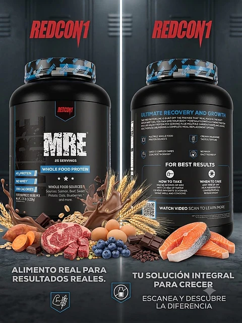 Mre Meal Replacement 3.25kg - Redcon1 Sabor Cookies And Cream