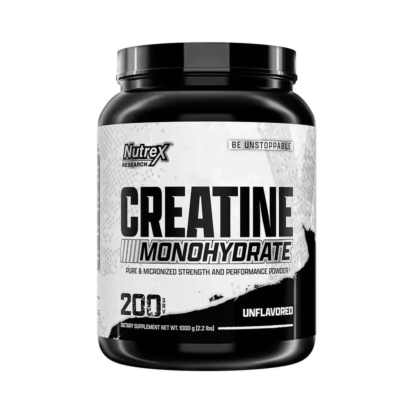 Creatina Monohidratada Drive 1 Kg Nutrex Sin Sabor (200 Servicios) 1
