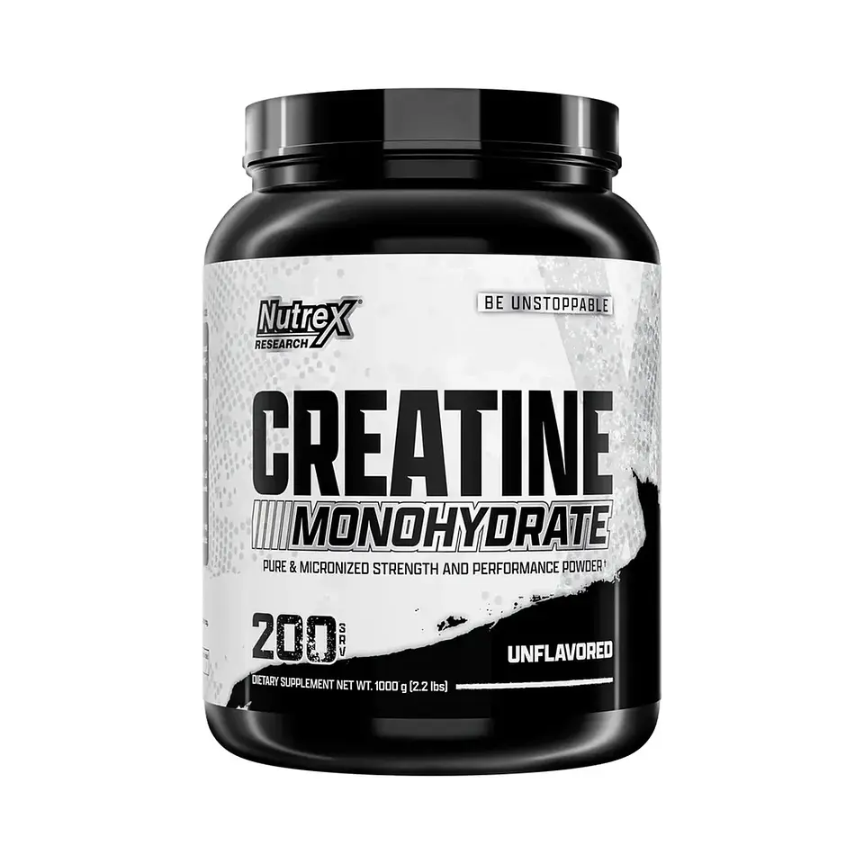 Creatina Monohidratada Drive 1 Kg Nutrex Sin Sabor (200 Servicios) 1