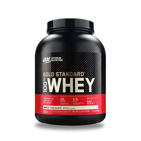 Proteína Gold Standard 100% Whey 5 Lb Optimum Nutrition White Chocolate