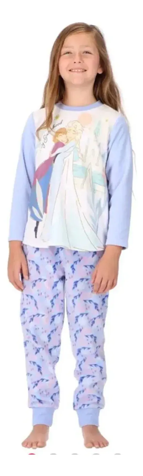 Pijama Frozen Niña micropolar 