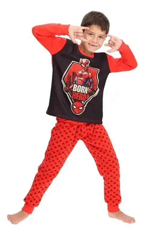 Pijama Spiderman Niño invierno