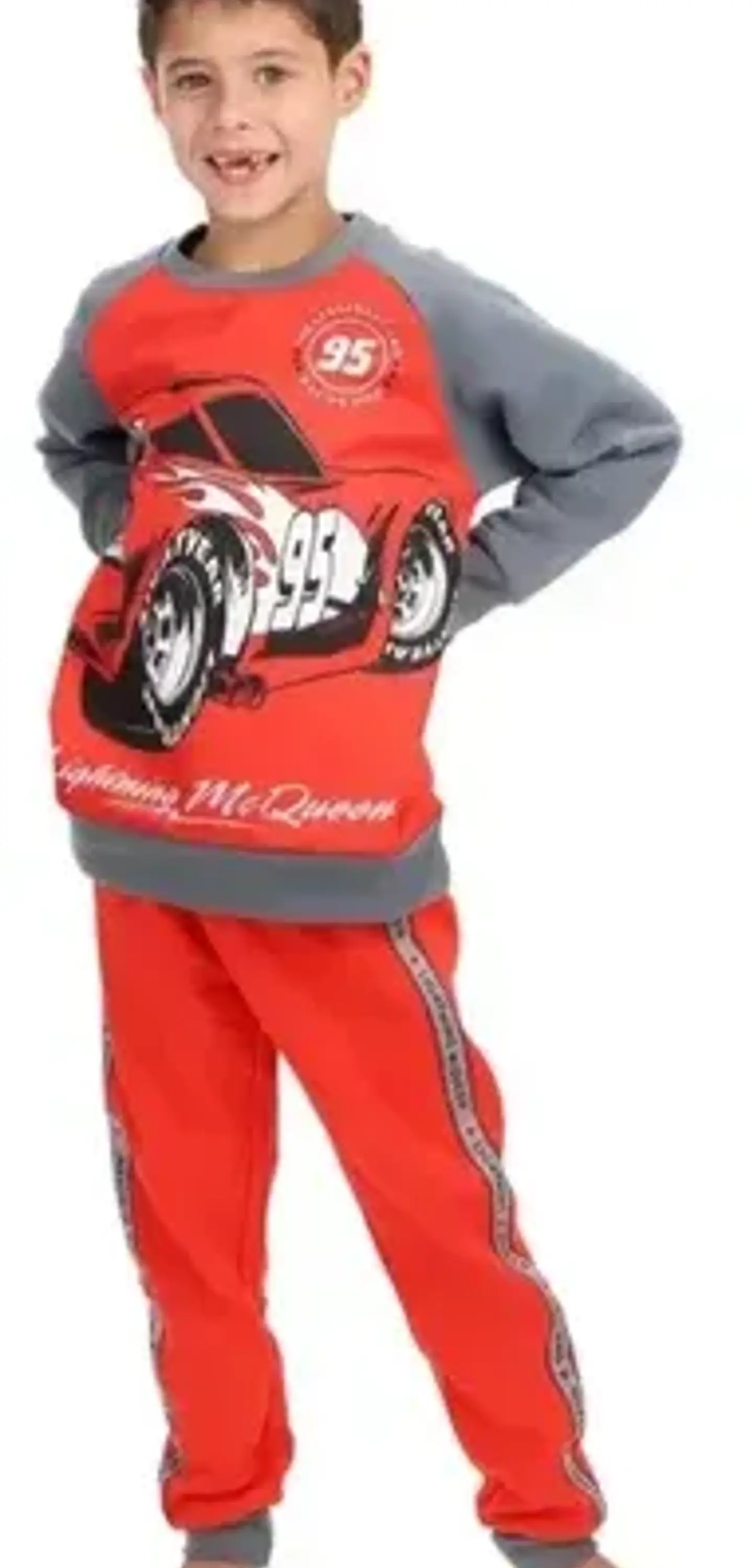 Pijama Cars Niño invierno 1