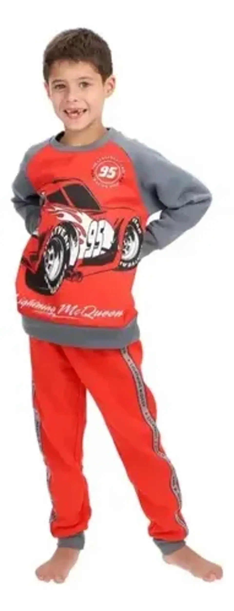 Pijama Cars Niño invierno 1