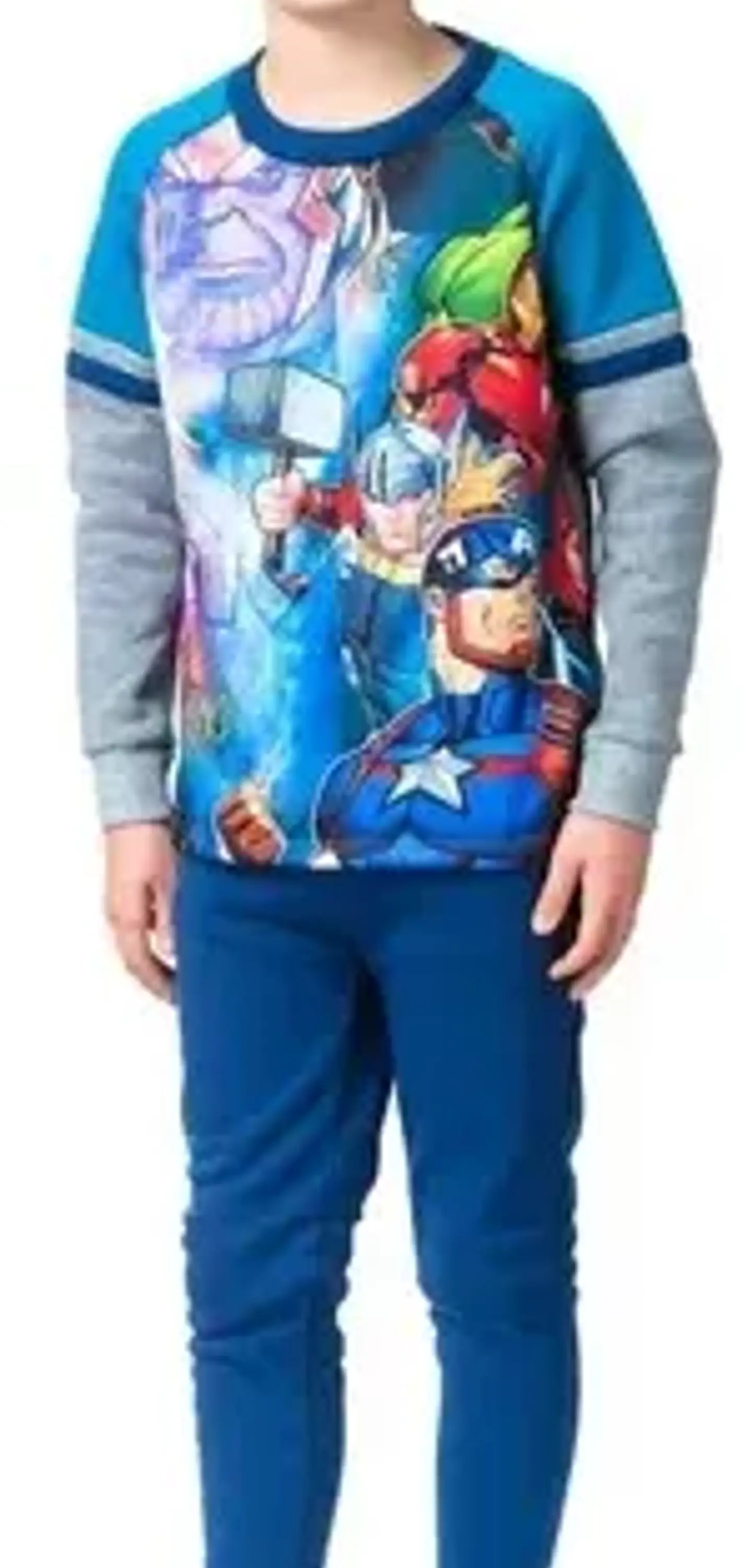 Pijama Avengers Niño invierno 1