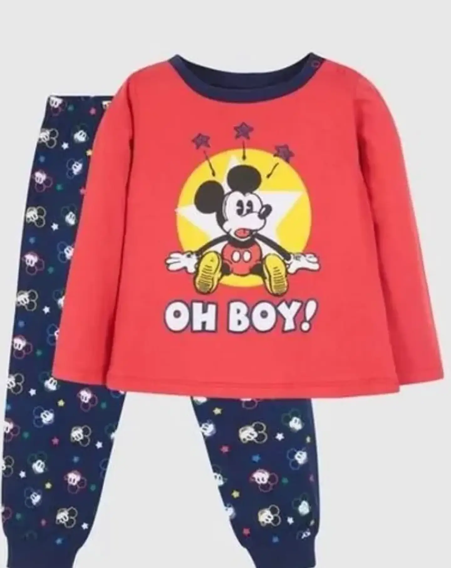 Pijama Mickey Niño algodón 1