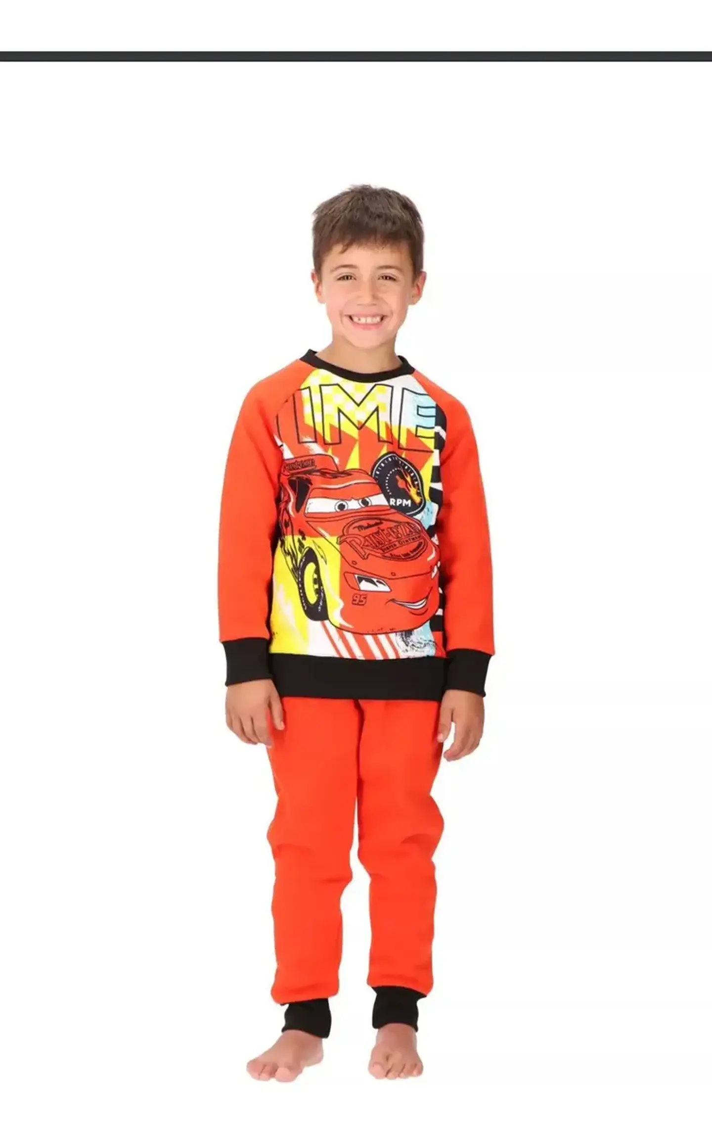 Pijama Cars Niño Algodón 1