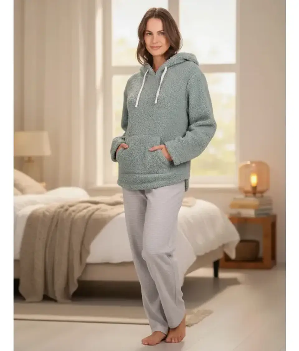 Pijama Sherpa Mujer 1