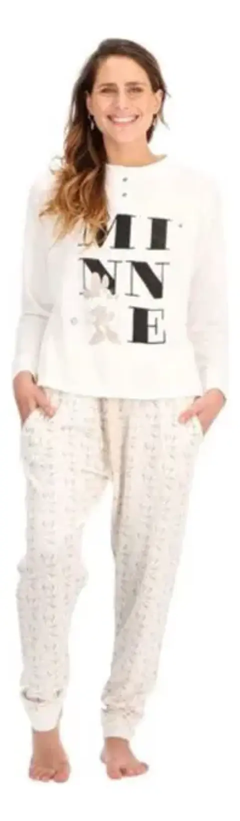 Pijama Minnie mujer algodón