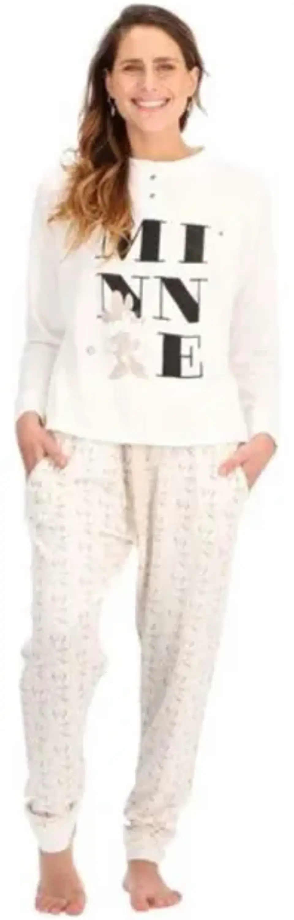 Pijama Minnie mujer algodón 1